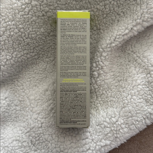 Juice Beauty Stem Cellular Anti-Wrinkle Serum - Gray with Yellow Accents - Picture 3 of 3